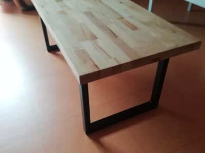 Table basse hêtre