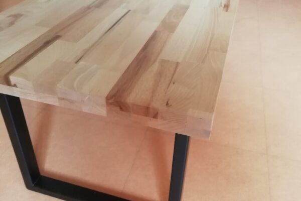 Table basse hêtre