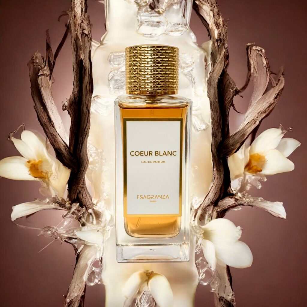 alt=Cœur Blanc Eau de Parfum Unisexe 100 ml.