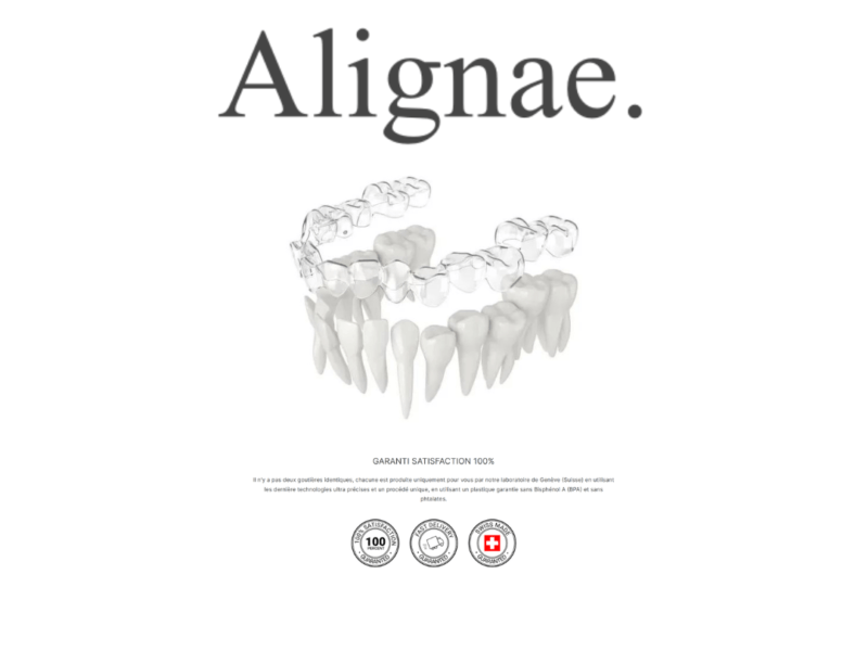 1.Alignae: Comment obtenir vos aligneurs invisibles en 6 étapes