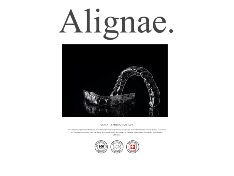 1.Alignae: Comment obtenir vos aligneurs invisibles en 6 étapes