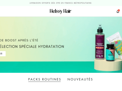 1. Helssy Hair- Boostez vos Boucles avec Le Meilleur des Soins Naturels