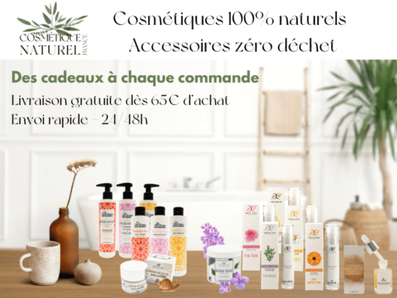 1. Cosmétiques Naturels Certifiés – Visage, Corps et Cheveux