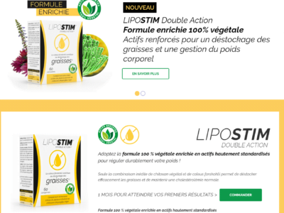 LIPOSTIM : Double Action Minceur et Relaxation 100% Naturelle